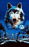 Towel World Wolf Beach Towel