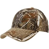 MLB Men's New York Yankees Real Tree Clean Up (Camo, One Size)