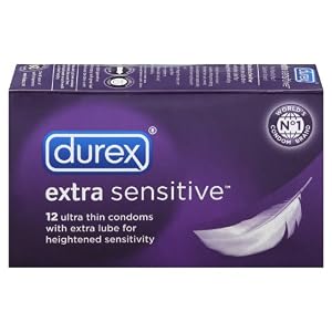 Durex - Extra Sensitive Condom, 12 Count (Pack of 2)