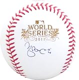 Yadier Molina Autographed 2011 World Series Baseball - (JSA)