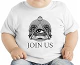 Join Us Slogan オーガニックベビーTシャツ 12 - 18 Months