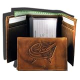 NHL Columbus Blue Jackets Embossed Trifold