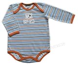 Long Sleeve Multistripe Onesie