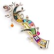 Tree of Life Mezuzah from the Artazia Collection #934 GM