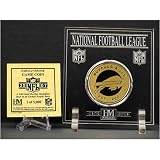 Buffalo Bills 24KT 2007 Gold Game Coin in Archival Etched Acrylic - Buffalo Bills Plaque