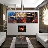 Massive Modern Metal Wall Decor by Artist Ash Carl