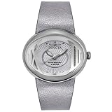 Invicta Womens II Collection Metallic Grey Leather Watch #3204