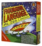 FIGURATIVE LANG ALIEN LANDING BLUE