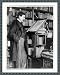 Historic Print S Paul Bourget three-quarter length portrait standing in his study looking at map of U