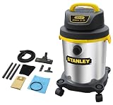 Stanley SL18130 5 Gallon Portable Stainless Steel Wet Dry Vacuum