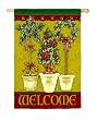 Garden Flag Welcome Christmas Season [Kitchen]