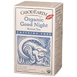 Good Earth Organic Good Night Herbal Tea Caffeine Free 18 Teabags (Pack of 6, 108 Teabags)