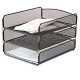 Safco Products Onyx Triple Tray (3271BL)