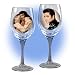 He Pours On The Charm Wine Glassware Set by The Bradford Exchange