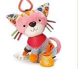 ベビー＆キッズ　マタニテイ　出産お祝い誕生日プレゼント　歯固め付き多機能ぬいぐるみ (ネコちゃん) [並行輸入品]