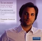 Franz Schubert: Klaviersonaten D 537 und D 894 / Lachenmann: Variationen �ber ein Thema von Franz Schubert und Guerro
