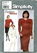 Simplicity 9301 Sewing Pattern Misses Two-Piece Dress Size 8 - 18 - Bust 31 1/2 - 40