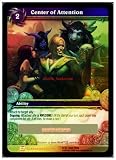 Center of Attention World of Warcraft WOW TCG Loot Card Epic Purple Shirt