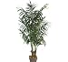 TWO Extra Full Artificial Kentia Palm Tropical Trees - 8.5' + 7'