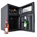 Klarstein Mini Weinklimaschrank Minibar Wei&szlig;wein Rotwein Touchpad blau (8 Flaschen + 44 Liter)