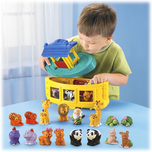 Visit Fisher Price Little People Noahs Ark with 20 Figures Details Click To Fisher Price Little People Noahs Ark with 20 Figures Details