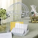White Birdcage Wedding Gift Card Holder Wishing Well
