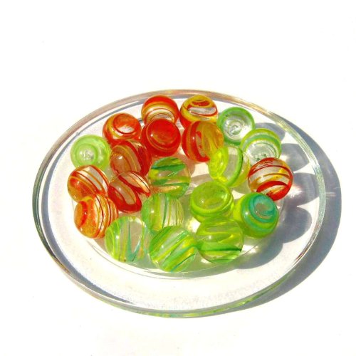 Opiniones de 25 Canicas CYCLONE - Canica de Vidrio - 16 mm. Comprar en