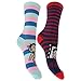 Ladies/Womens Betty Boop Novelty Socks (Pack Of 2)