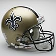 Riddell New Orleans Saints NFL Full Size Proline VSR4 Helmet