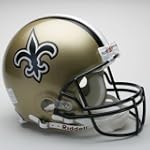 SAVE $40.05 - New Riddell Full Size Authentic Helmet New Orleans Saints Officially Licensed $219.95