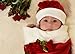 Velour Rose Set - Red with Red Roses, Infant: 0-3 Months
