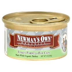 Newman's Own&reg; Organics Cat Can-turkey Formula, 3-Ounce Units (Pack of 24)