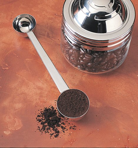 Stainless Steel Double Espresso Coffee Scoop Measure