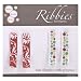 Ribbies Clippies Hair Clip 4-pk. - Floral/ Dots