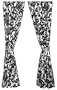 Rose Tree Symphony Window Panels, Set of 2