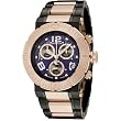 Invicta Men's 6765 Reserve Collection Chronograph 18k Rose Gold-Plated and Black Stainless Steel Watch by Invicta