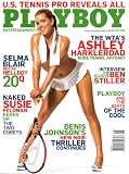 Playboy Magazine (Contents Image) August 2008 Selma Blair, Ashley Harkleroad, Ben Stiller, Susie Feldman, Denis Johnson (Volume 55 Number 8)