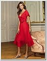 Together Traumhaftes Cocktailkleid Rot (566)