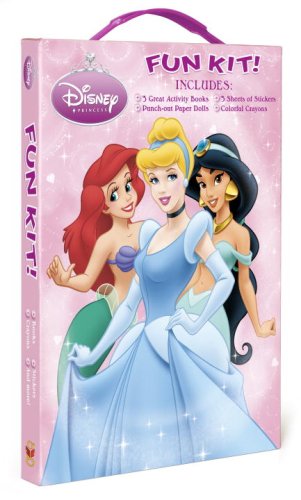 Disney Princess Fun Kit [With 3 Sheets of Stickers and Colorful Crayons and Punch-Out Paper Dolls and 3 Great Activity Book (Fun Kits (Random House))