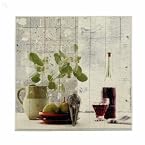 Wall Tile Hook Vines and Wine