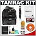 Tamrac 5256 Cyberpack 6 Photo/Computer Backpack (Black) + Accessory Kit for Canon Rebel XSi, XS, XTi, 40D, Nikon D40, D60, D80, D200, D300, D700, Olympus Evolt E-410, E-420, E-510, E-520, and Sony Alpha A200, A300, A350, A700 Digital SLR