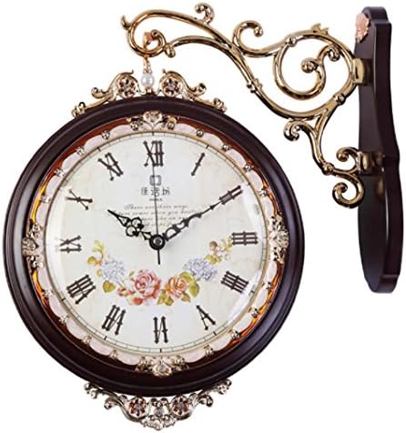Beautiful art double Clock for home goods with best price