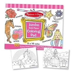 Melissa & Doug Coloring Book (Girl)