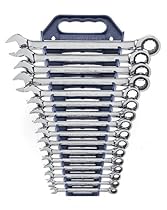 GearWrench 9416 16 Piece Metric Master Ratcheting Wrench Set
