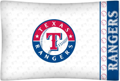 Best Quality Sidelines Pillow - Texas Rangers MLB /Color Bright Blue Size 18 X 18