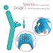Powerful Vibrating Penis Ring, Soft Mini Silicone Cock Ring for Couples and Lovers