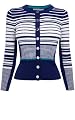 Stripe Knit Cardigan