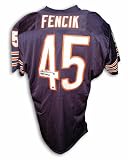 Autographed Gary Fencik Chicago Bears Navy Blue Throwback Jersey Inscribed SB XX Champs