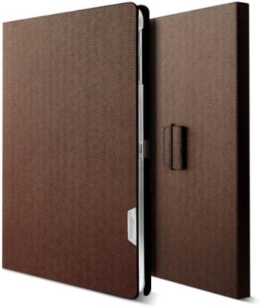 Hanton Metal Square Diary Slim Synthetic Leather Cover Stand Case [Burgundy] for Samsung Galaxy Note 10.1 2014 Edition
