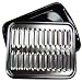 Porcelain Broiler Pan with Chrome Grill
